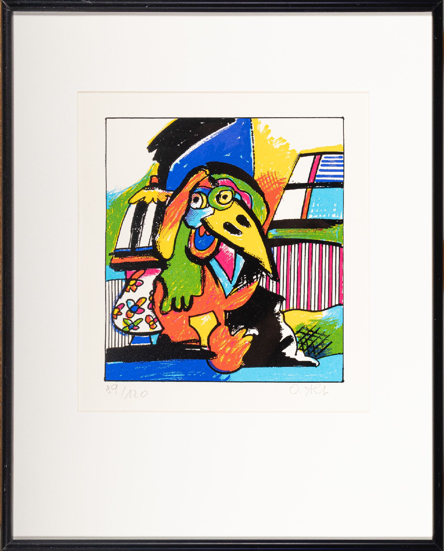 Detail d: Otmar Alt,geb.1940, drei Lithografien, alle num. und handsigniert,a. 62/12, ca. Abb. 33 x 29.5 cm, b. 89/120 , Abb. 24 x 22 cm, c. 50/100, dat. 72, ...
