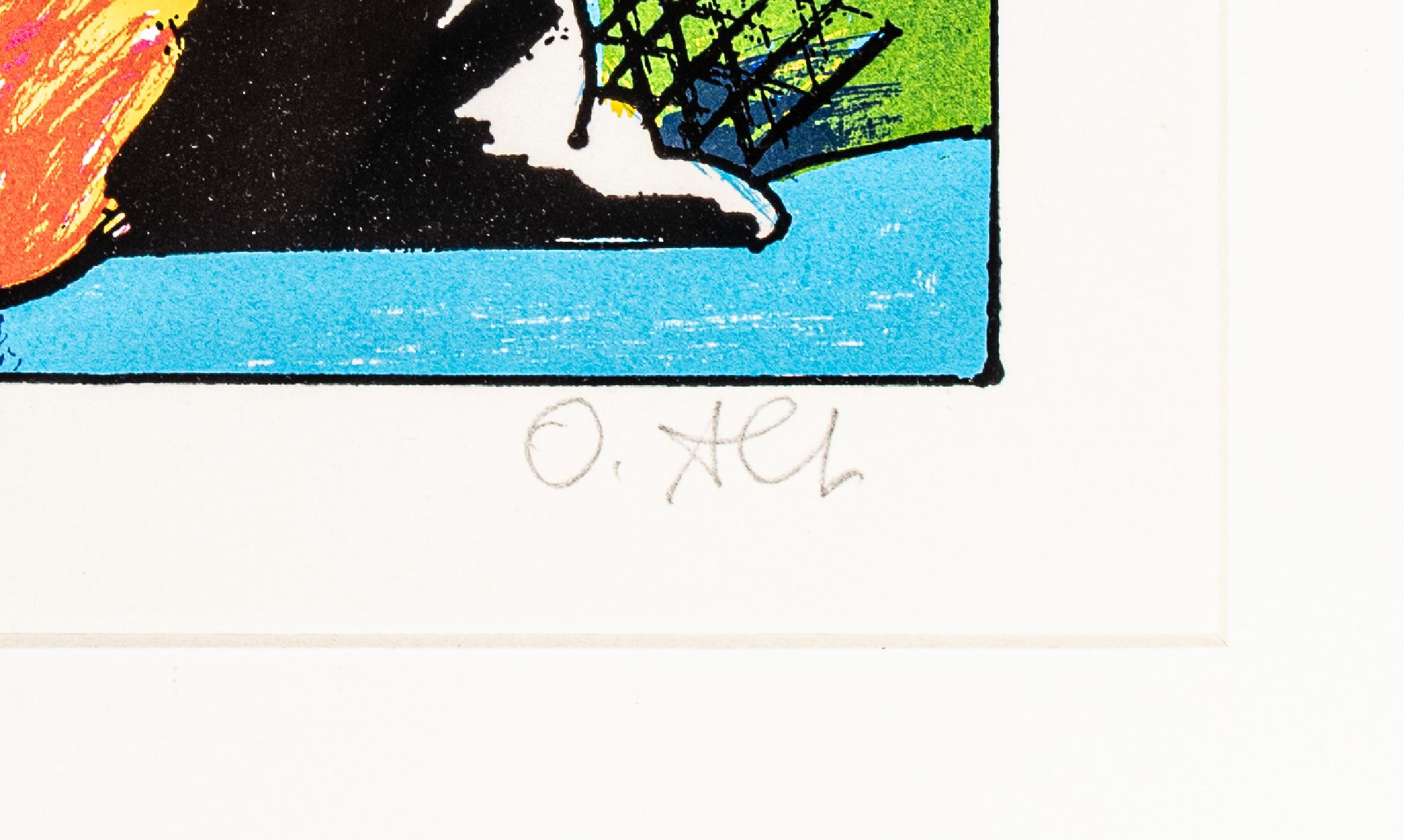Detail e: Otmar Alt,geb.1940, drei Lithografien, alle num. und handsigniert,a. 62/12, ca. Abb. 33 x 29.5 cm, b. 89/120 , Abb. 24 x 22 cm, c. 50/100, dat. 72, ...