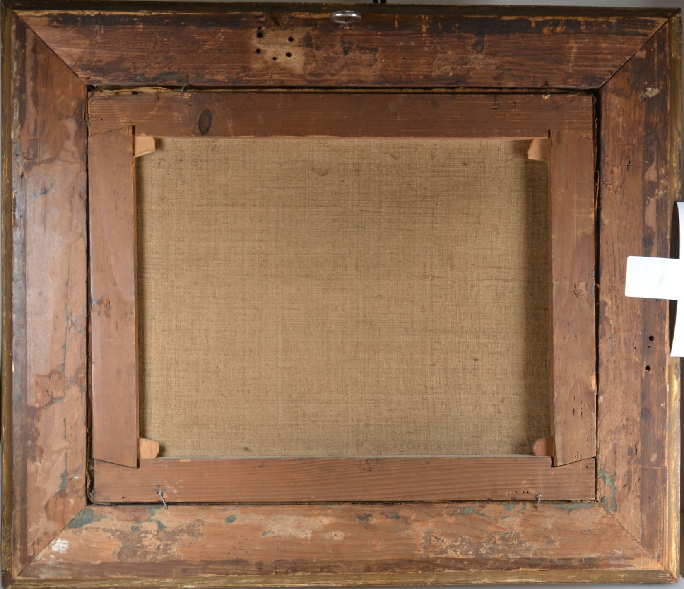 Detail b: Unbekannter Künstler, wohl Frankreich, um 1680-1720, 5 Edelleute zu Pferd, Öl/Lwd, feine lasierende Malerei, gelungene Darstellung des Stolzes von ...