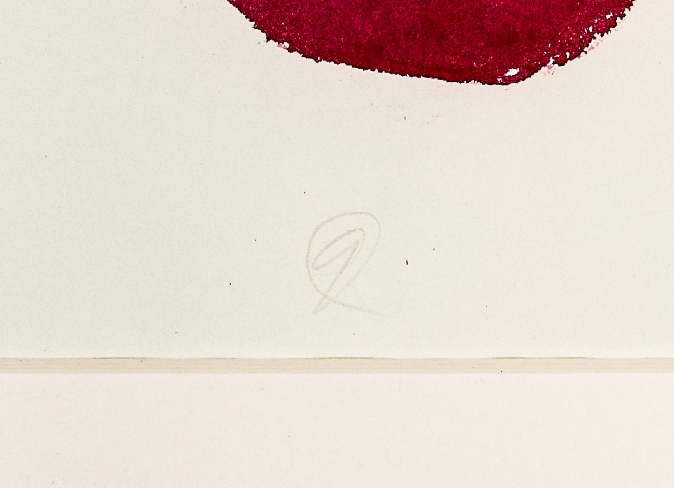 Detail a: Dieter Goltzsche, geb. 1934, Aquarell über Stichätzung auf dickem 150 g/qm Hahnemühle Bütten-Kupferdruckkarton, monogrammiert, aus 2000, ca. 31 x ...
