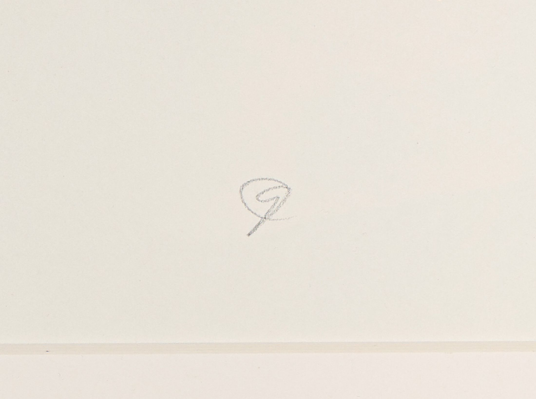 Detail a: Dieter Goltzsche, geb. 1934, Aquarell über Stichätzung auf dickem 150 g/qm Hahnemühle Bütten-Kufperdruckkarton, monogrammiert, aus 2000, ca. 31 x ...