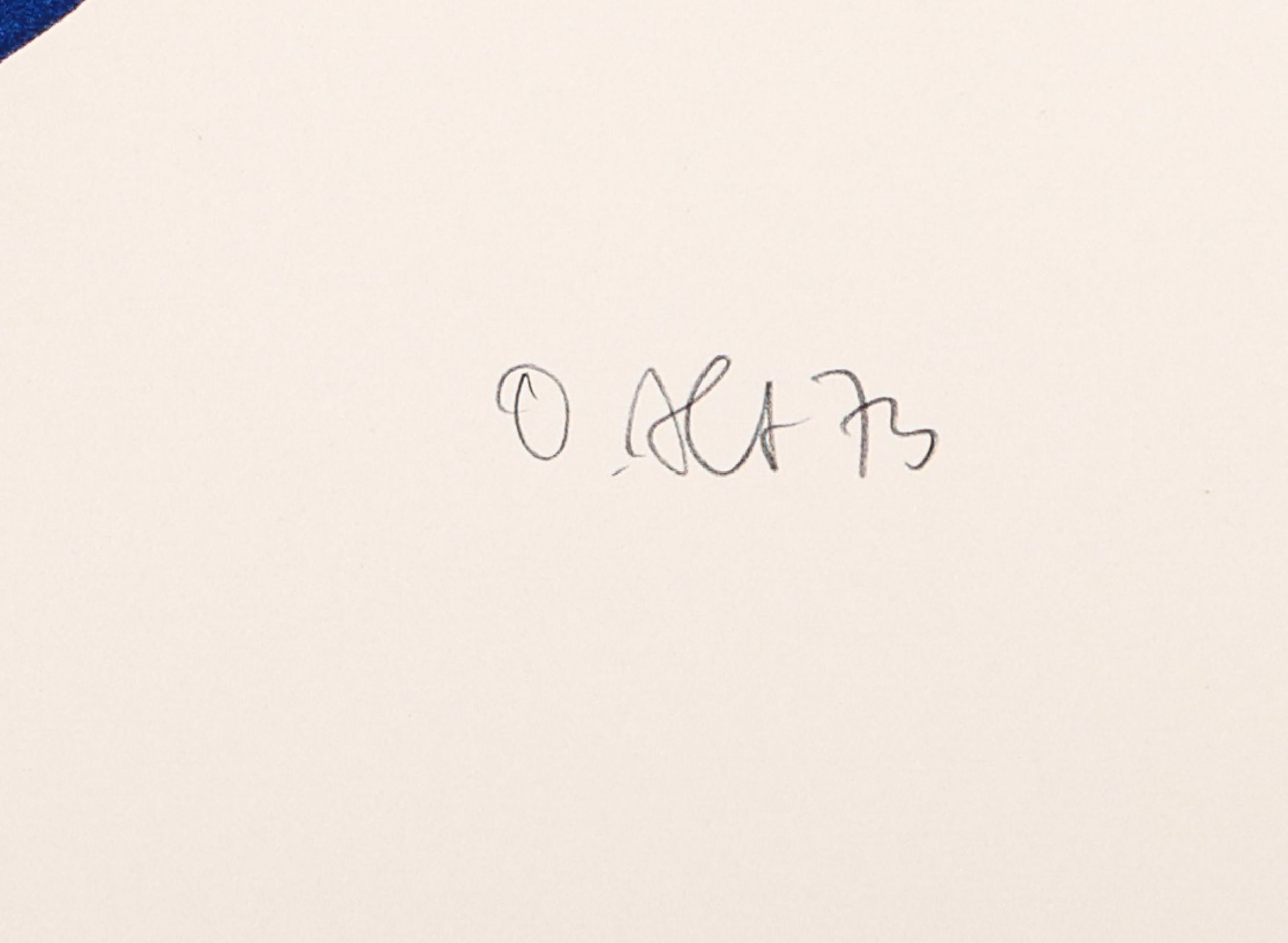 Detail c: Otmar Alt, geb. 1940, zwei Farbsiebdrucke auf Papier, handsigniert, dat. 73 und num. 105/120, Prägestempel der Schmücking, Blattmaß: 39 x 33 cm