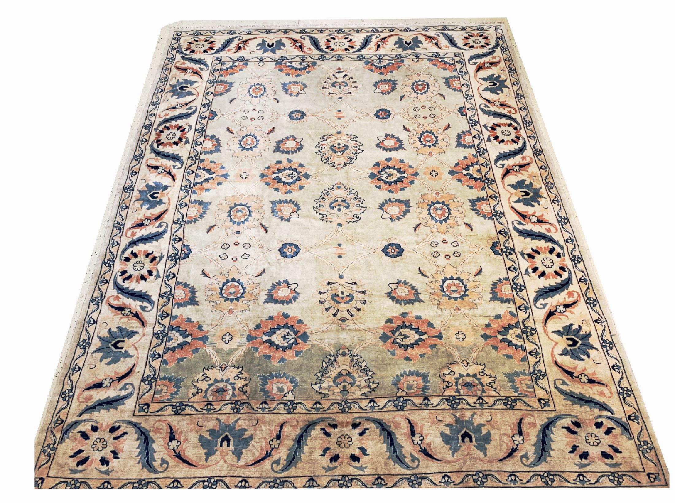 Sigler Mahal Palastteppich, Persien, um 1940/1950, Wolle auf Baumwolle, ca. 502 x 395 cm, EHZ: 2