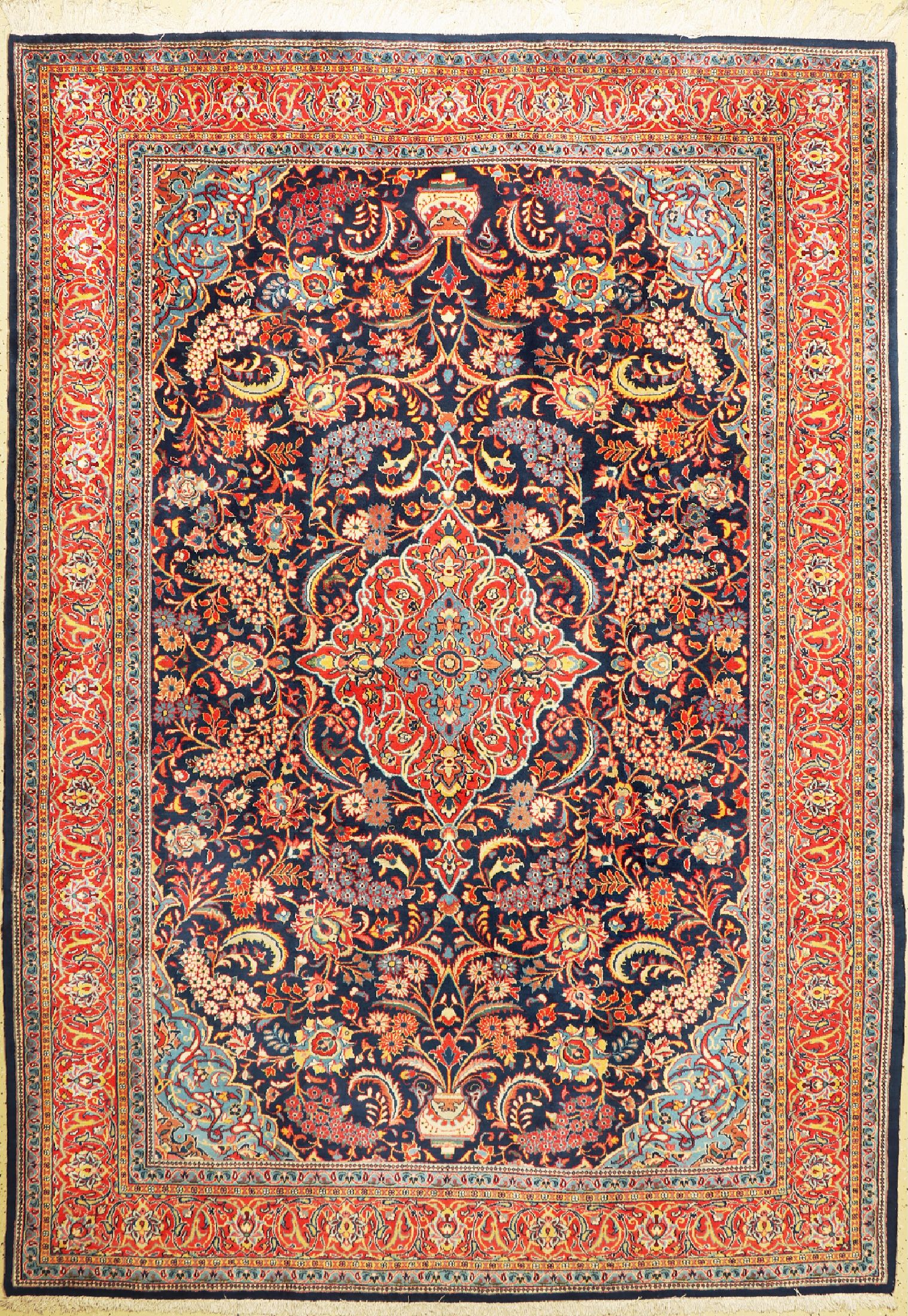 Sarogh Persien, um 1960, Wolle auf Baumwolle, ca. 355 x 250 cm, EHZ: 1-2