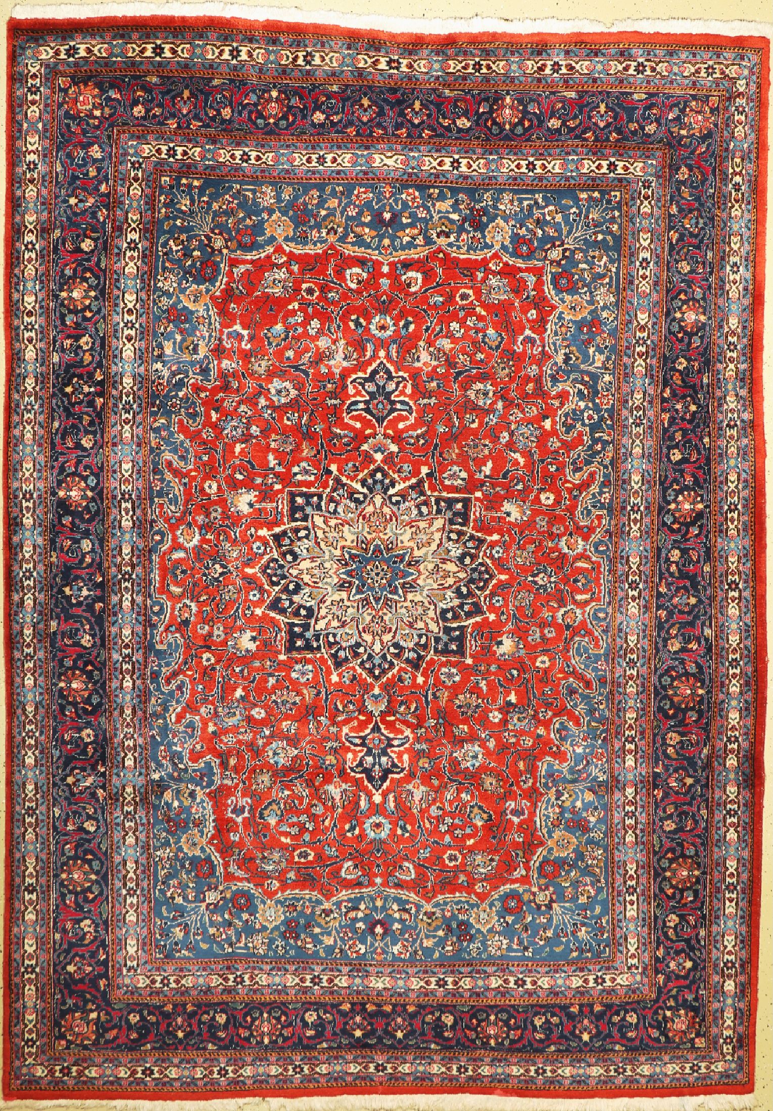 Mesched alt, Persien, um 1950, Wolle auf Baumwolle, ca. 345 x 247 cm, EHZ: 2-3