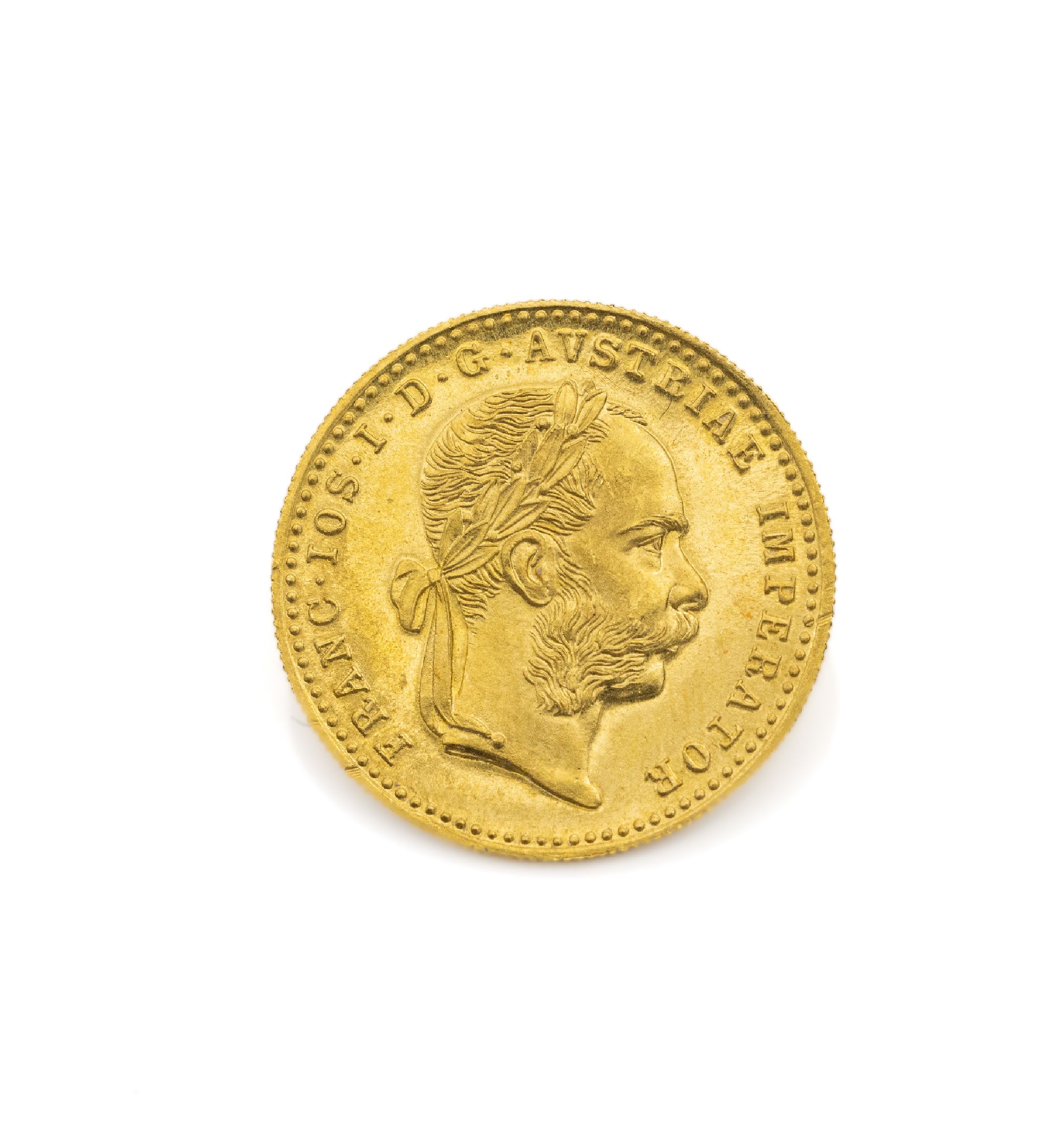 Goldmünze 1 Dukat, Österreich-Ungarn, 1915,Franz Joseph I., offizielle Nachprägung