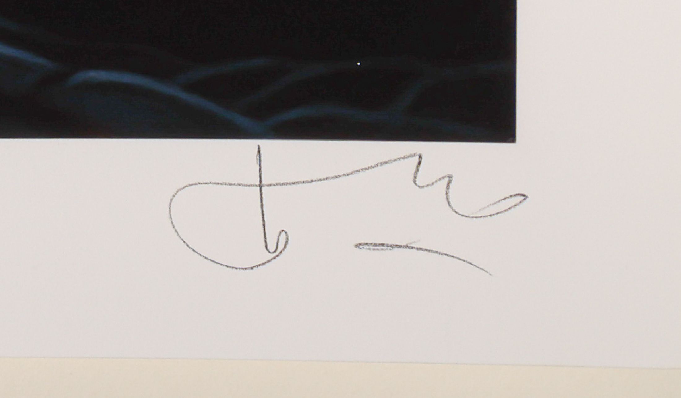 Detail a: Willi Kissmer, geb. 1951, Giclee-Druck auf schweren Büttenpapier, re. unten mit Bleistift handsigniert, links unten als Künstlerexemplar E.A. ...