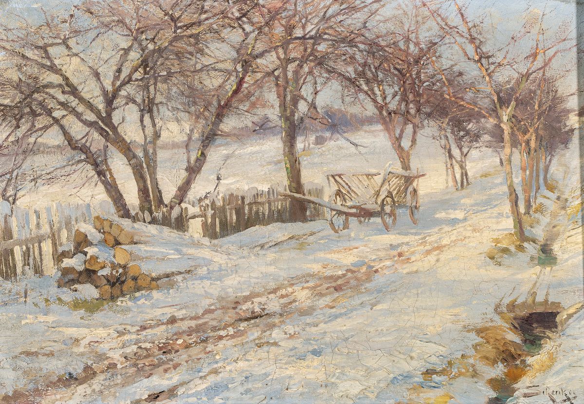 Jacques Matthias Schenker, 1854 Luzern-1927 Vitznau, Studium an der Akademie Düsseldorf und an der Großherzoglich-Sächsischen Kunstschule Weimar, ...