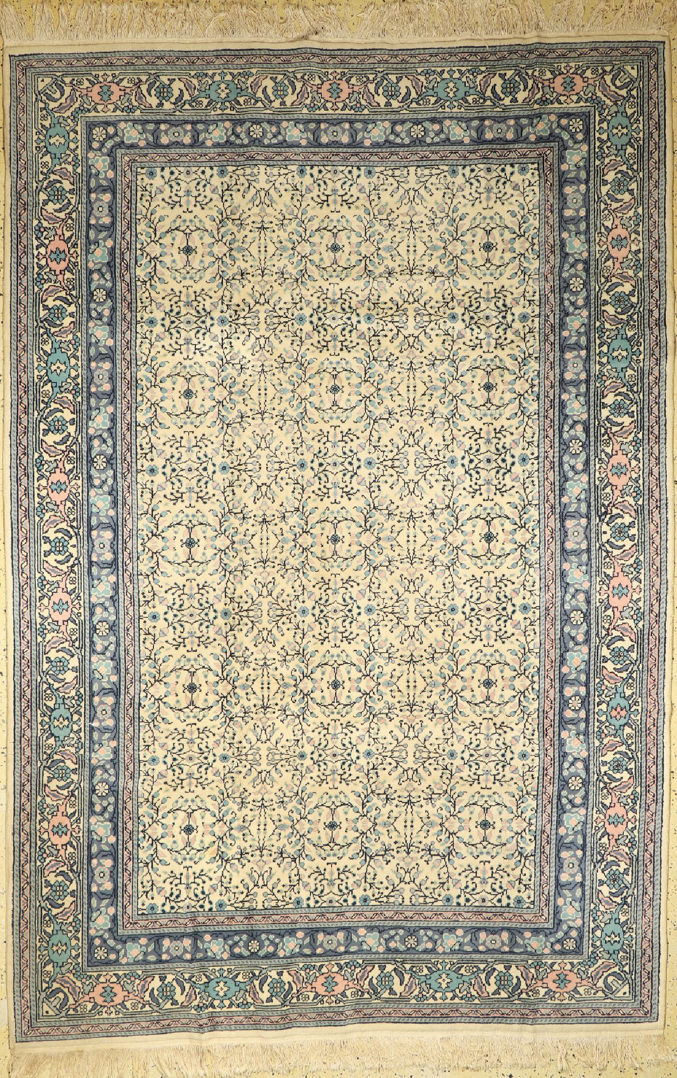 Wollteppich, Tunesien, ca. 40 Jahre, Wolle auf Baumwolle, ca. 290 x 195 cm, EHZ: 1
