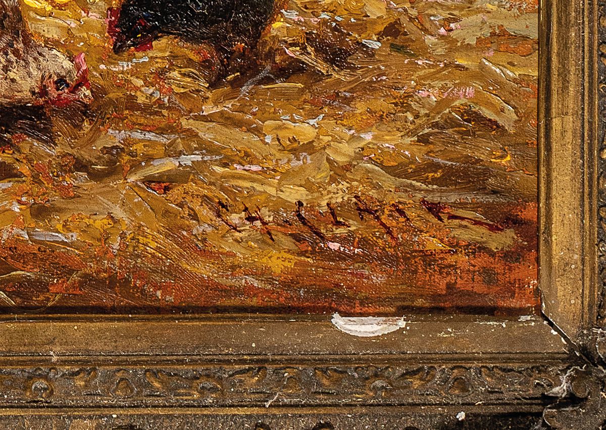 Detail a: Charles Clair, 1860 Mars-sur-Allier - 1930 Paris, Studium an der Ecole des Beaux Arts Paris, Schüler des Klassizisten William Adolphe Bouguereau, ...