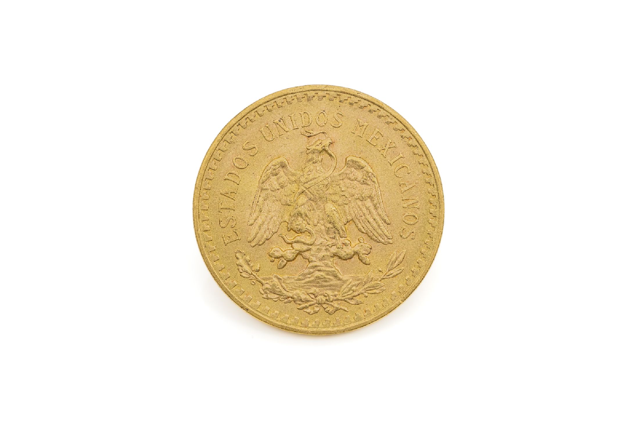 Detail a: Goldmünze 50 Pesos, Mexiko 1947, Estados unidos mexicanos, 37.5 g oro puro