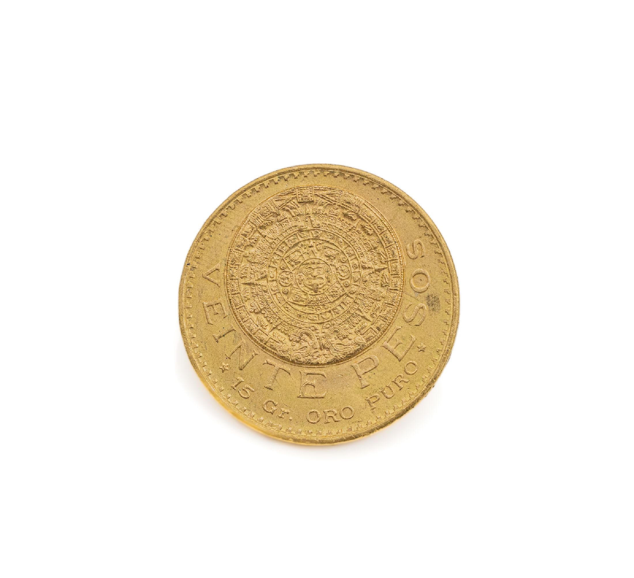 Detail a: Goldmünze 20 Pesos Mexiko 1959, Estados unidos Mexicanos, RV: Veinte Pesos, 15 gr. Oro Puro