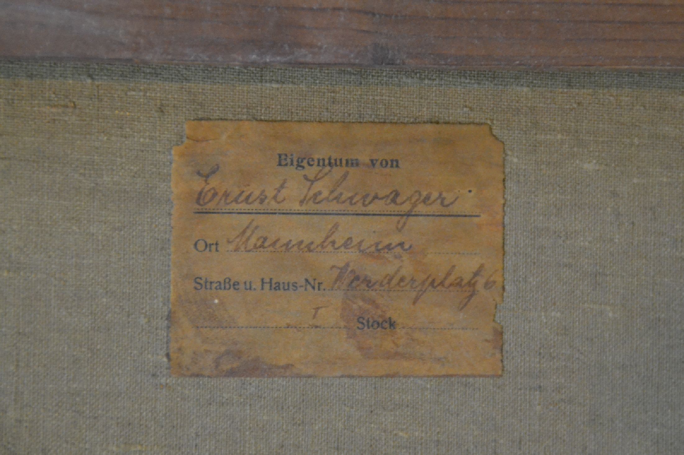Detail e: Walter Moras, 1856 Berlin-1925 Harzburg, ausgebildet im Atelier von Hermann Eschke, 1876 erste Ausstellung in der Kgl. Akademie der Künste in ...