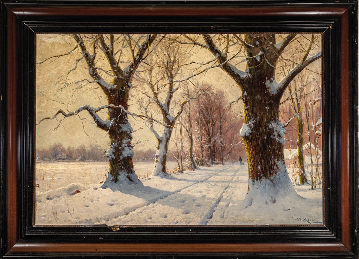 Detail k: Walter Moras, 1856 Berlin-1925 Harzburg, ausgebildet im Atelier von Hermann Eschke, 1876 erste Ausstellung in der Kgl. Akademie der Künste in ...