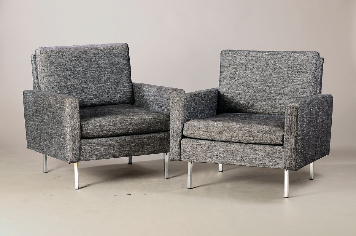 Paar Sessel, Entwurf Florence Knoll auctions & price archive