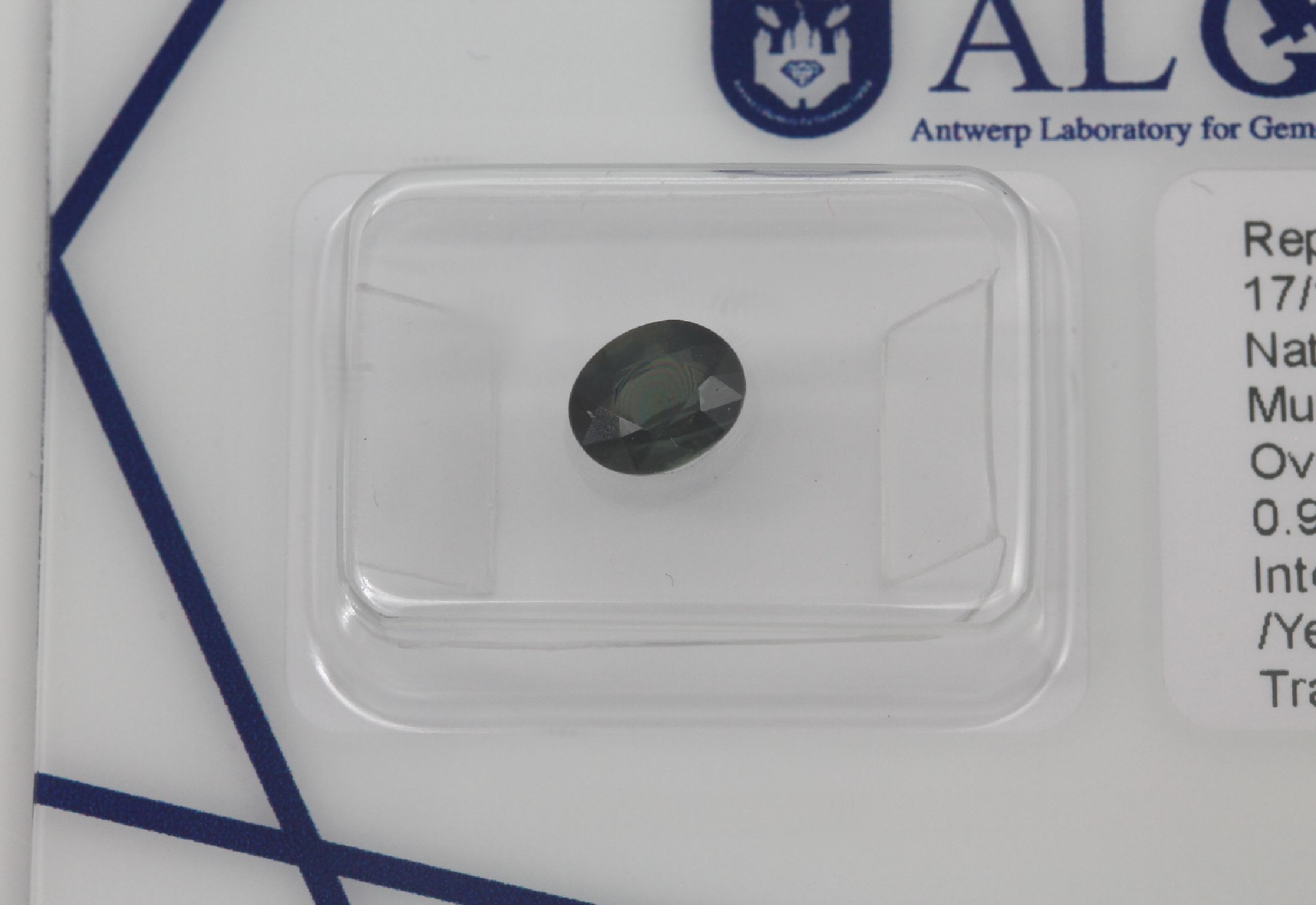 Detail d: Lot 8 lose Saphire, zus. 8.79 ct, 1 x facett. Tropfen 0.86 ct; 1 x Bi-Color Saphir intense purplish Pink/deep blue rundfacett. 1.05 ct; 1 x ...