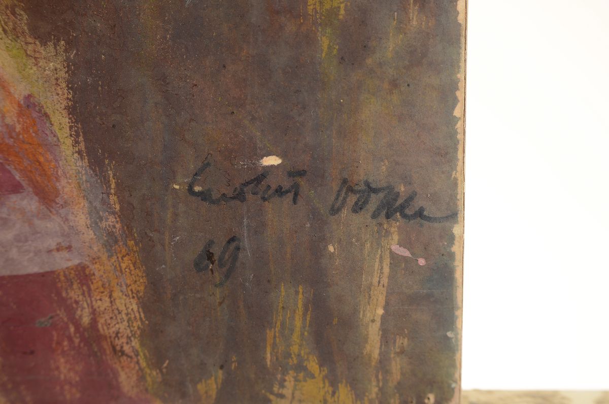 Detail a: Carolus Vocke, 1899 Heilbronn - 1979 Mannheim , Studium an der Akademie Karlsruhe, ab 1957in Mannheim tätig, schuf u. restaurierte zahlreiche ...