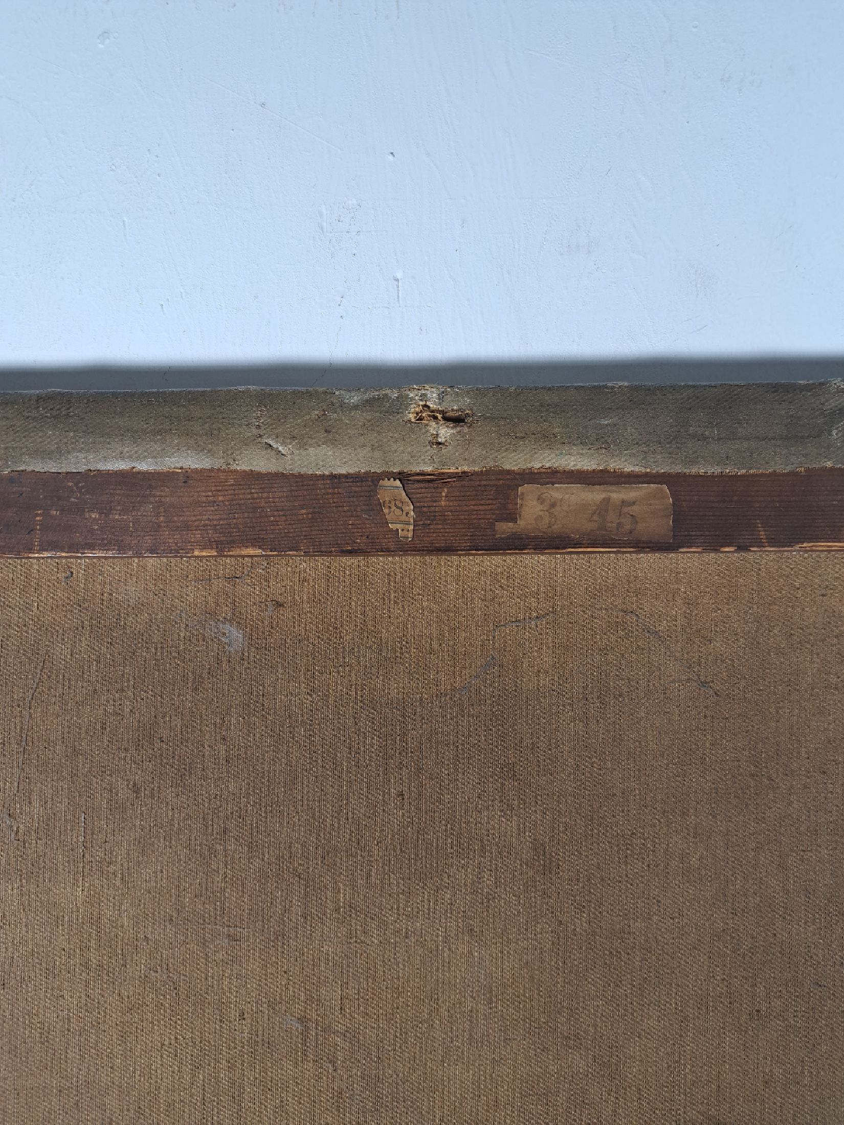 Detail i: Nathanael Sichel, 1844 Mainz-1907 Berlin, Studium an der Akademie Berlin, Porträt- und Historienmaler, hier: Bildnis einer Odaliske bzw. Orientalin ...