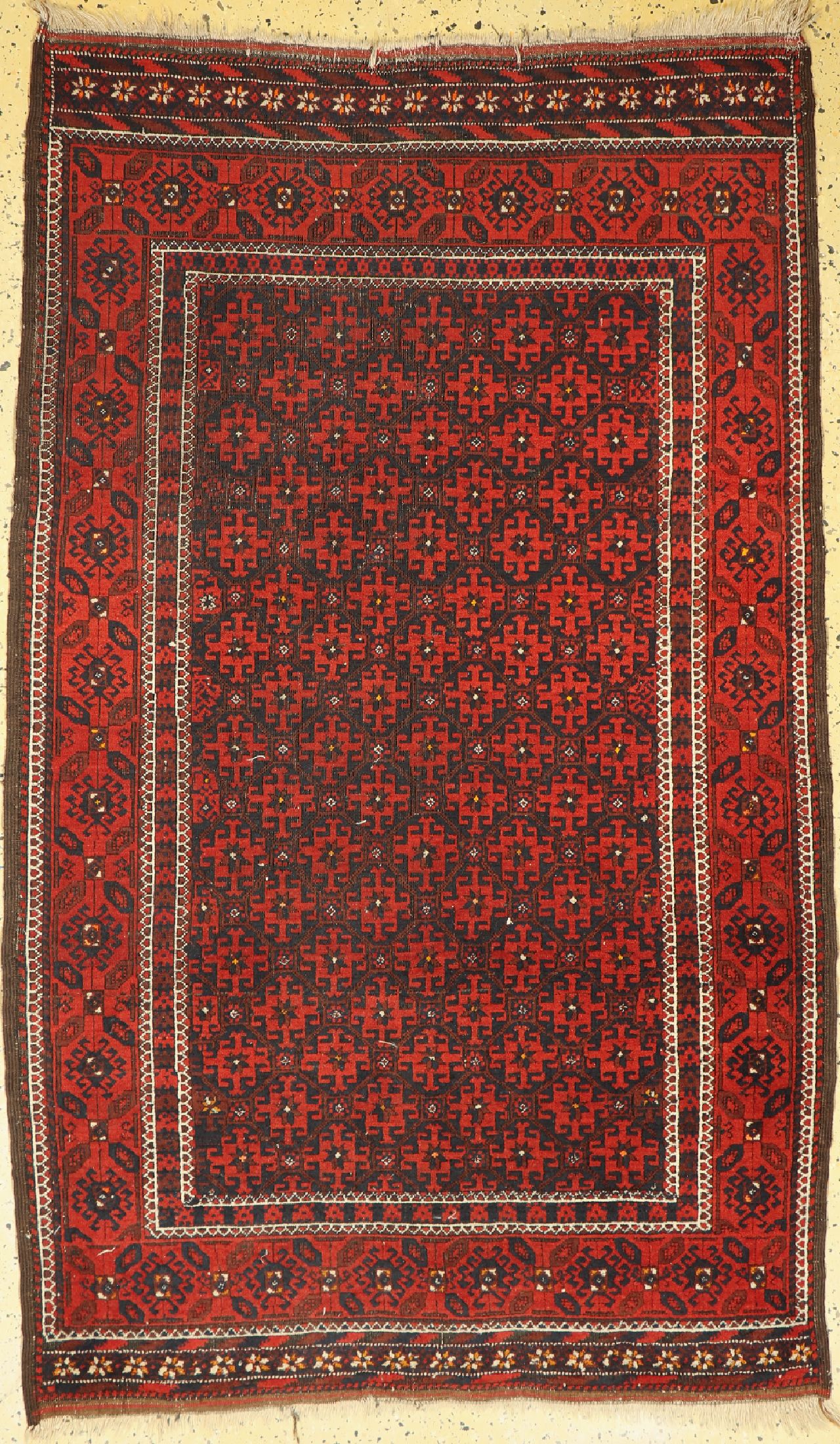 Antiker Belutsch, Persien, 19.Jhd, Wolle auf Wolle, ca. 197 x 115 cm, EHZ: 3