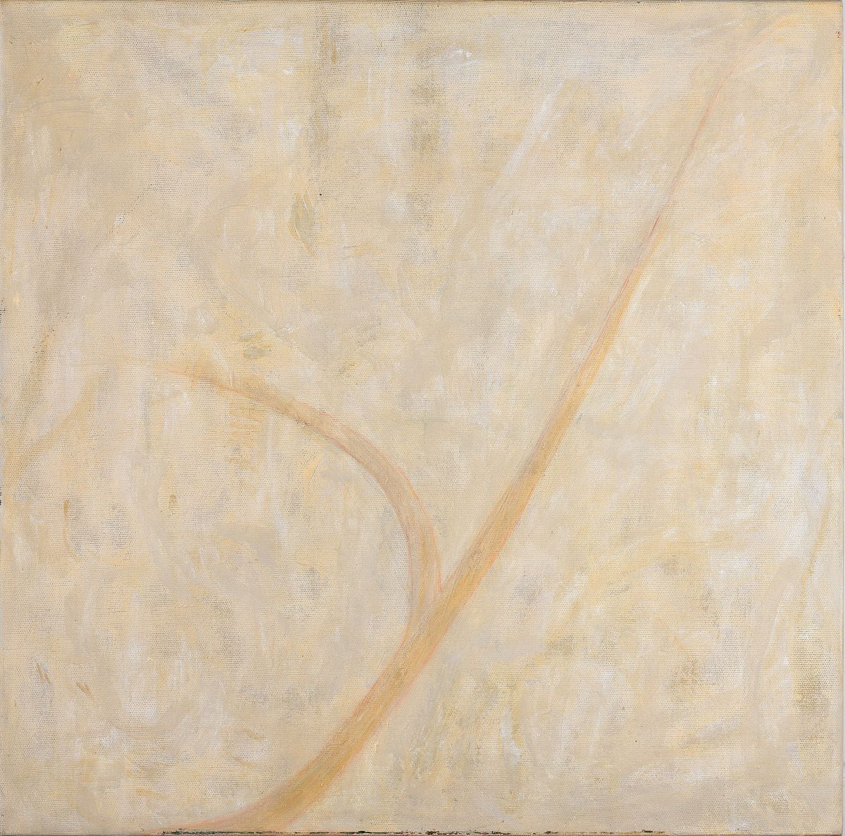 Angelina Androvic, geb. 1937, Triptychon, "Lebensbahn", Öl/Lwd, versos sign., dat., je ca. 82x80 cm mit Künstlerbuch