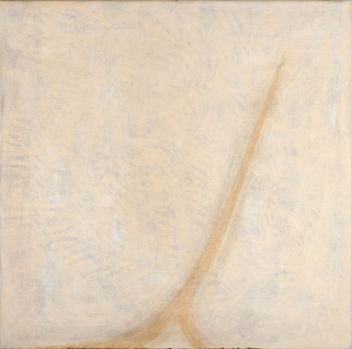 Detail a: Angelina Androvic, geb. 1937, Triptychon, "Lebensbahn", Öl/Lwd, versos sign., dat., je ca. 82x80 cm mit Künstlerbuch