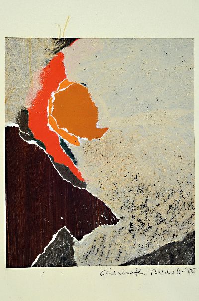 Image Elisabeth Reichert, 1940-1912, Konvolut aus 4 Collagen, je sign., PP, gesamt ca. 35x42 cm