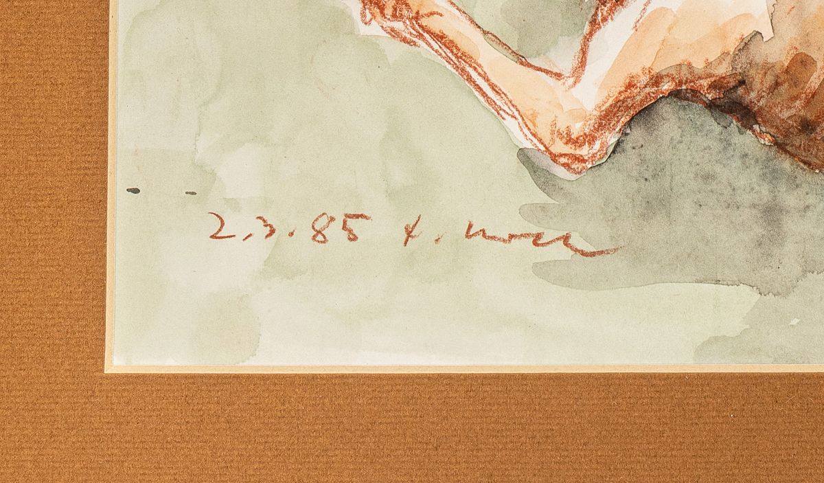 Detail a: Prof. Erich Koch, 1924 Roßbach-2014 München, Asbildung zum Bildhauer an der Meisterschule für Handwerker Kaiserslautern, Studium an der Akademie ...