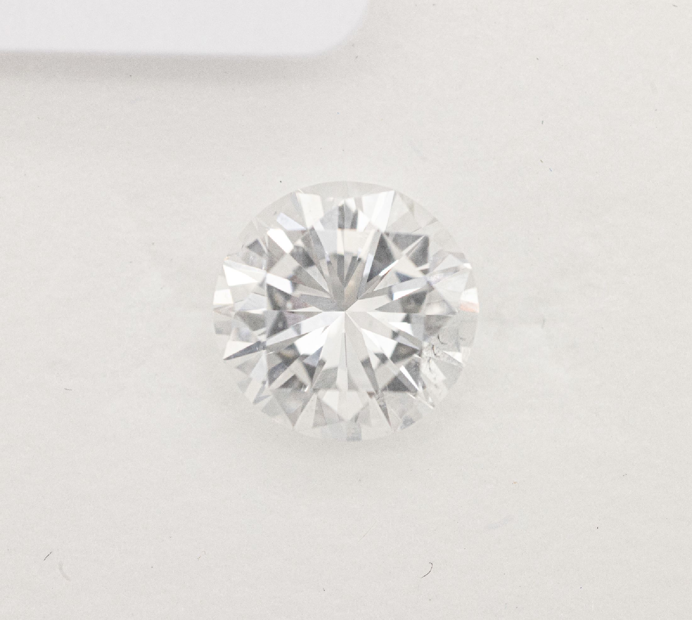 Loser Brillant, 1.538 ct, hochfeines Weiß+ (D)/lupenrein, mit Galia-Expertise von 1978