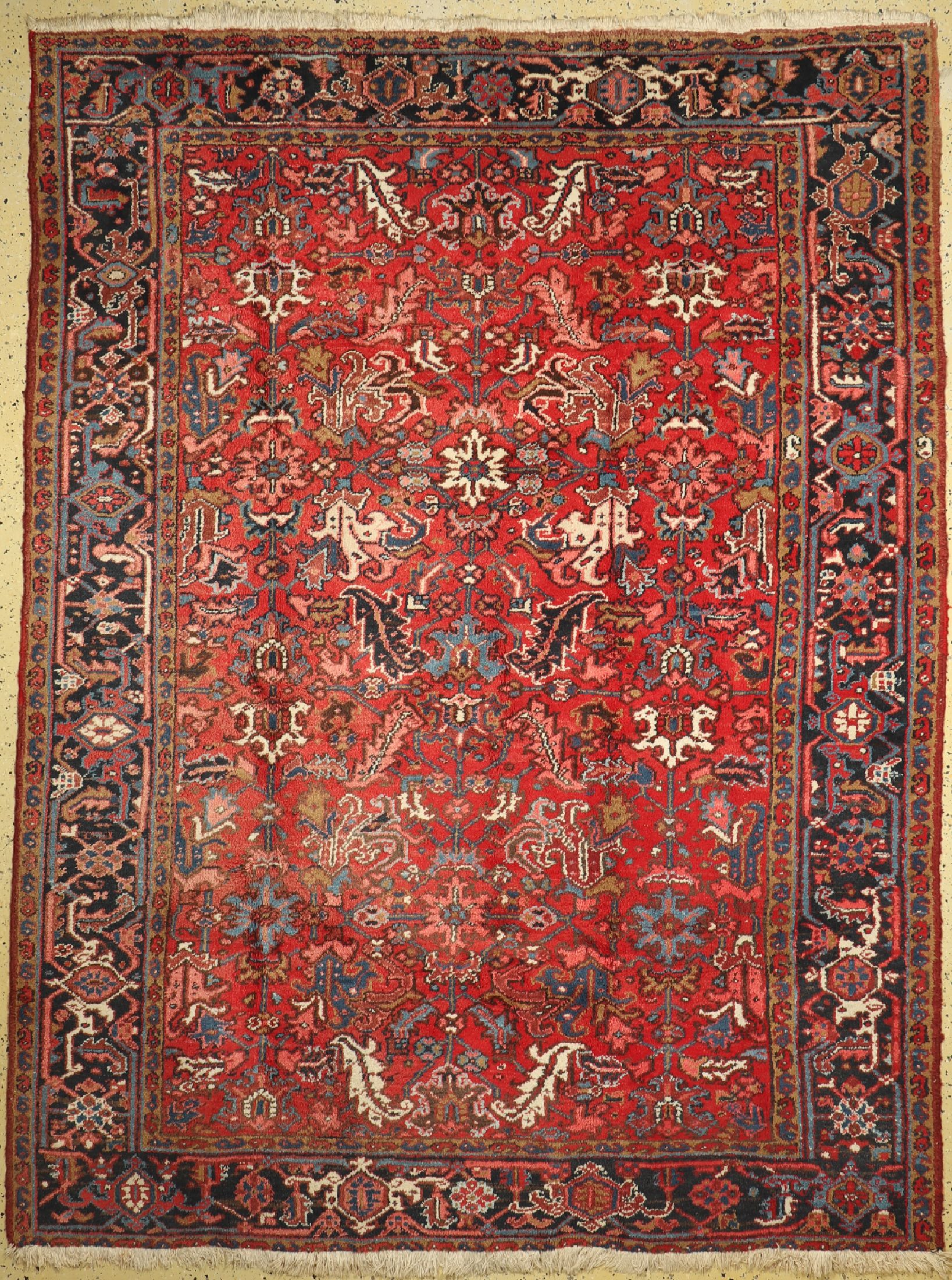 Heriz alt, Persien, um 1960, Wolle auf Baumwolle, ca. 293 x 218 cm, EHZ: 2