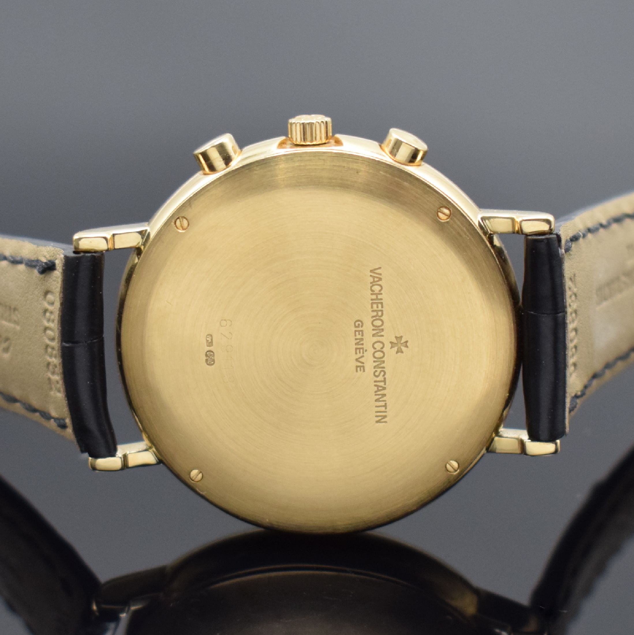 Detail e: VACHERON & CONSTANTIN Armbandchronograph aus der "Les Complications" Kollektion in GG 750/000, Automatik, 2-teil. Geh. inkl. orig. ...