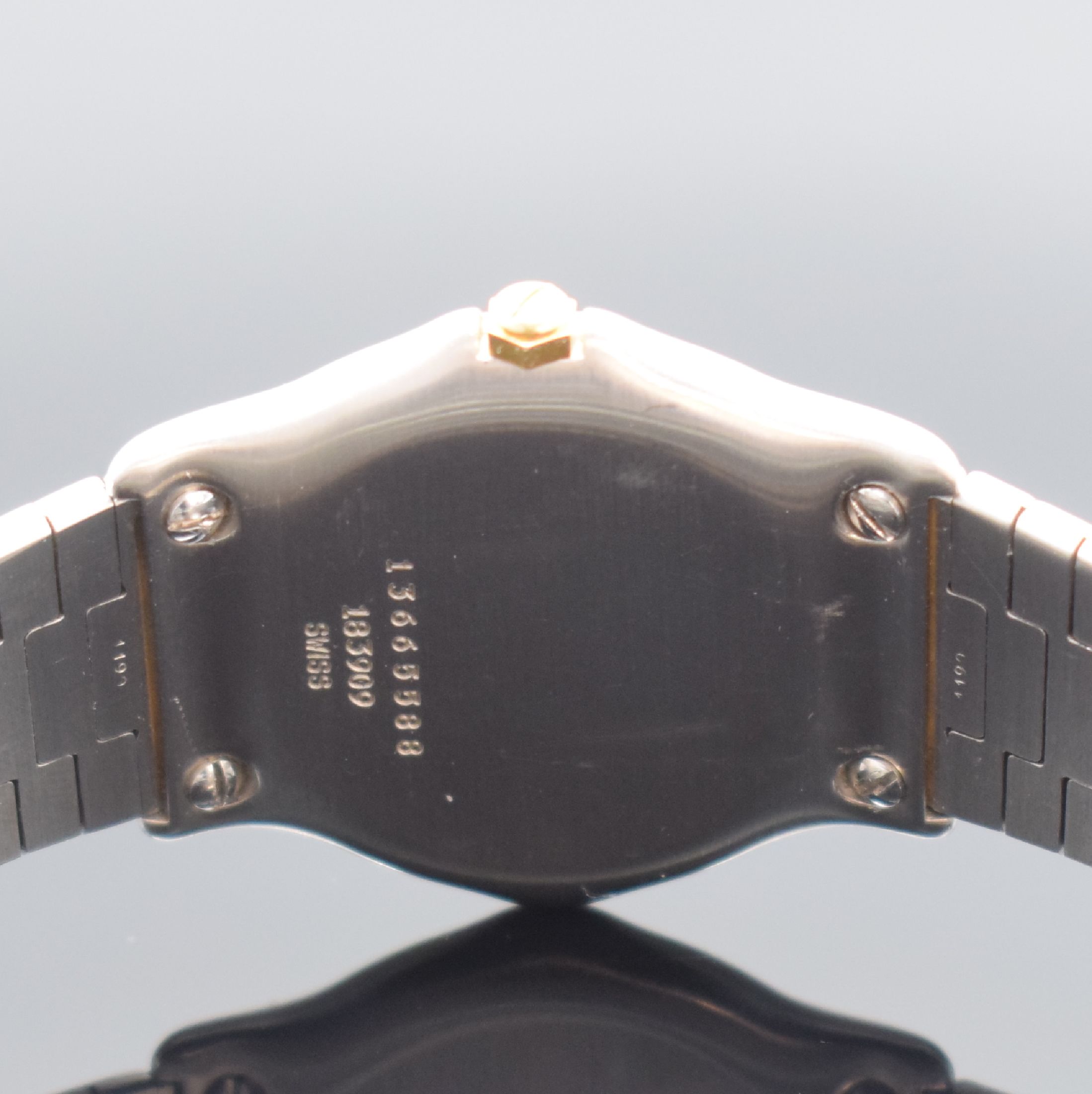 Detail c: EBEL Mediumarmbanduhr Sport Classic Referenz 183909, Schweiz um 1995, Edelstahl/Gold kombiniert inkl. Wellengliederband m. Faltschl., quarz, ...
