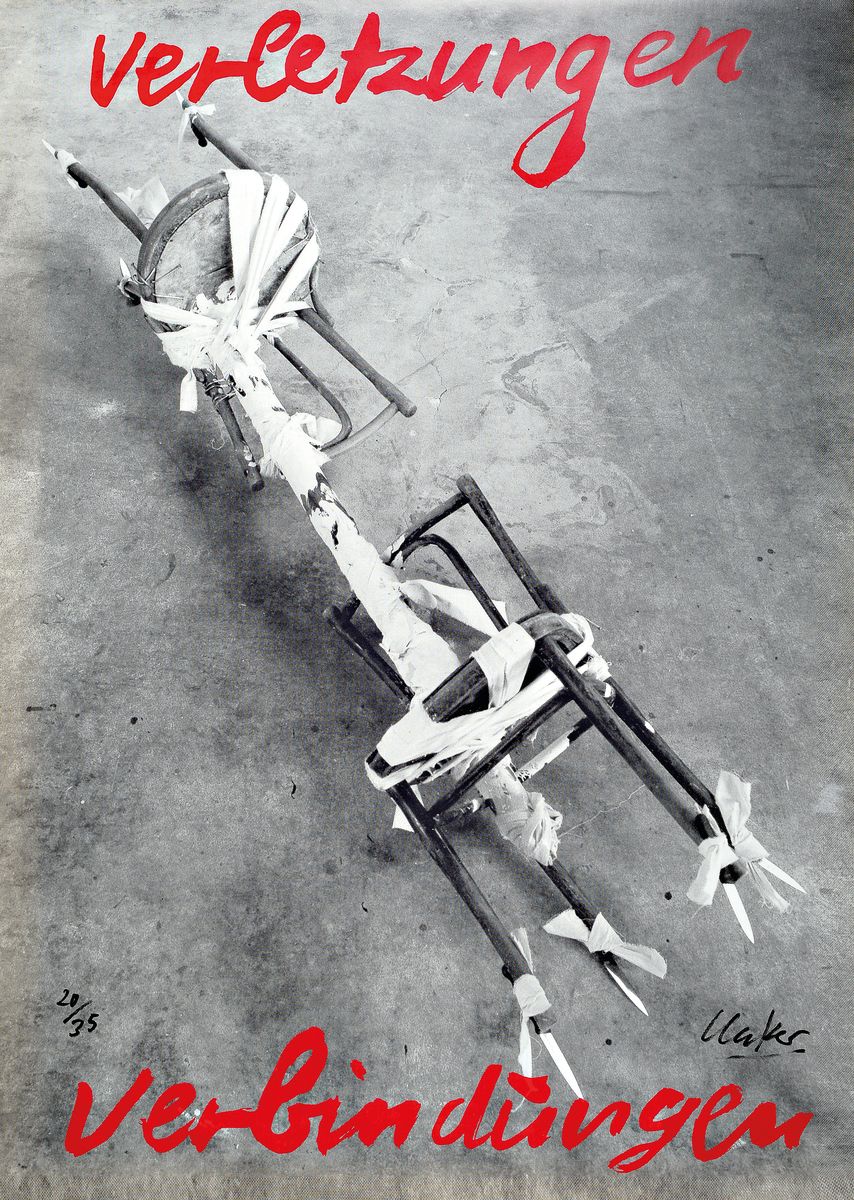 Günther Uecker, geb. 1930 Offset, handsigniert, 1995, num. 20/35, 84 x 59.5 cm
