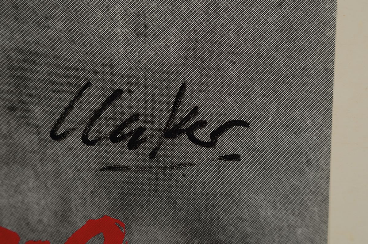 Detail a: Günther Uecker, geb. 1930 Offset, handsigniert, 1995, num. 20/35, 84 x 59.5 cm