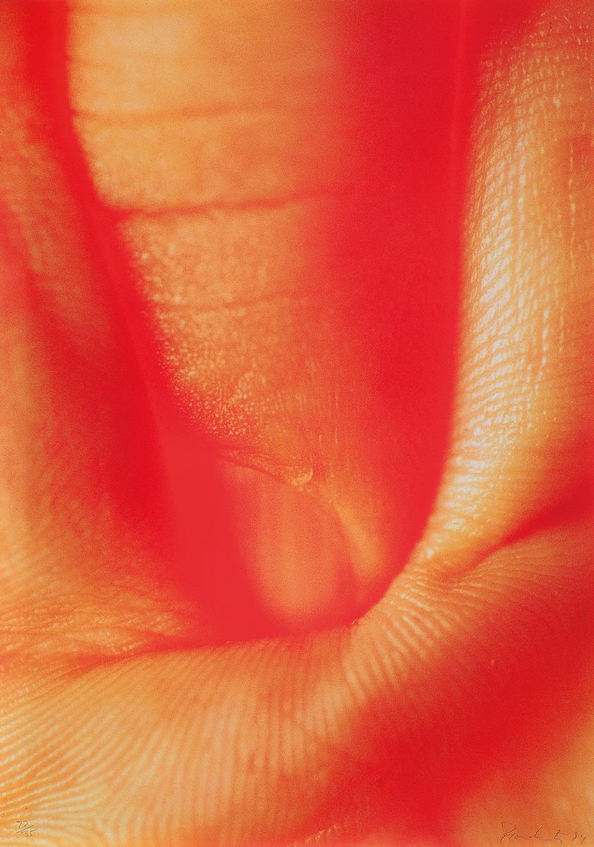 Thomas Florschütz, geb. 1967 Zwickau, Offset, handsigniert, aus 1995, num. 22/35, 84 x 59.5 cm, Thomas Florschütz ist Fotograf und Künstler