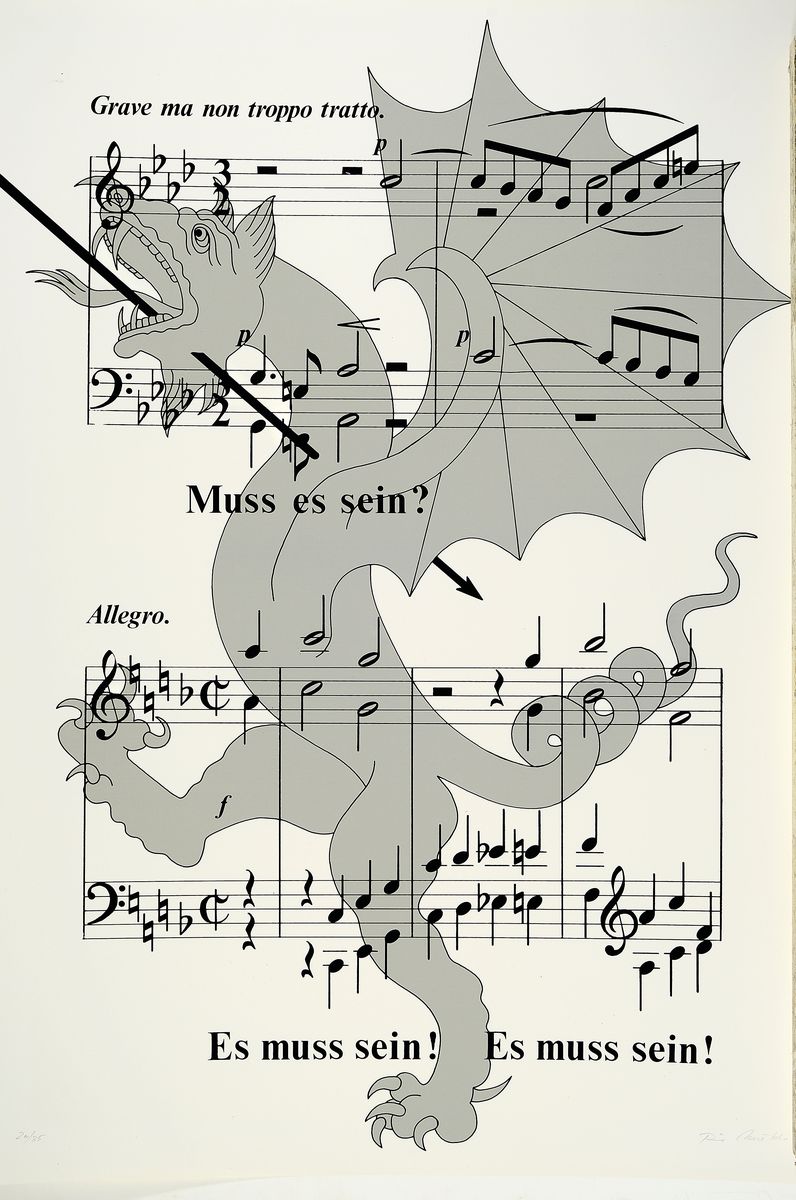 Rune Mields, geb. 1935 Münster, Offset, handsigniert, datiert 1994, num. 20/35, 84 x 59.5 cm, Rune Mields lebt in Köln, sie war Mitbegründerin des ...