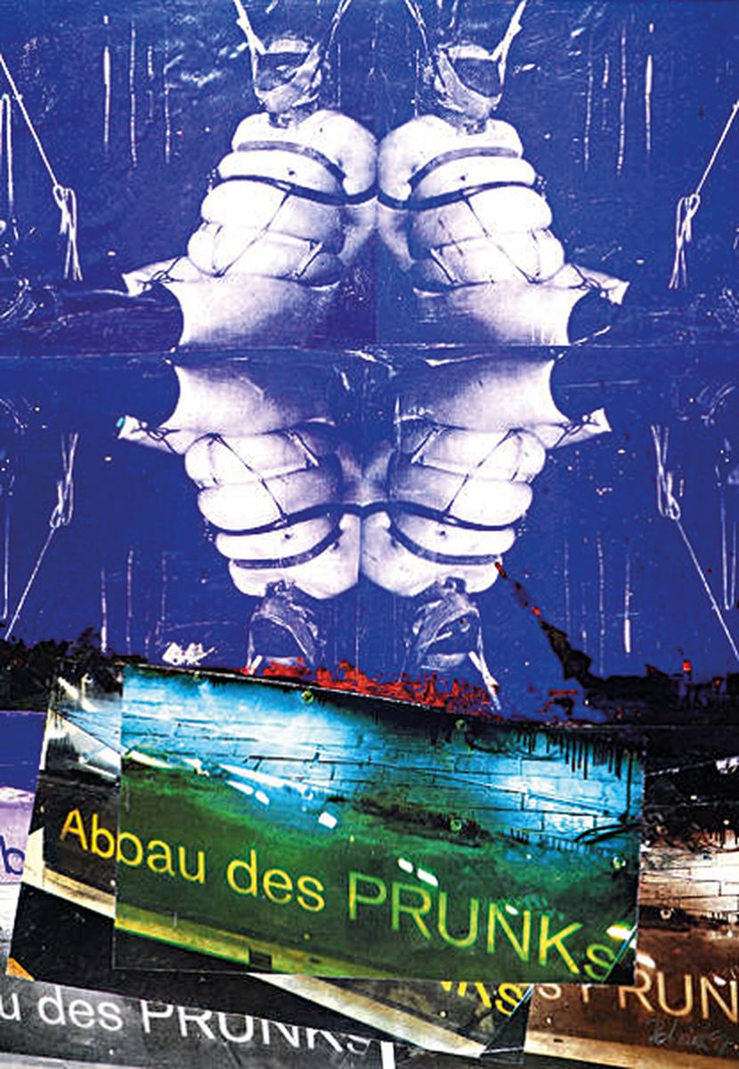 Wolfgang Petrick, geb. 1939 in Berlin, Offset, "Abbau des Prunks", handsigniert, aus 1995, num. 20/35, 84 x 59.5 cm