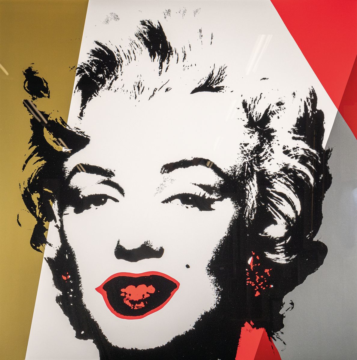 Andy Warhol nach, Hrsg. Sunday B. Morning, Siebdruck auf festem Karton, "Marilyn Monroe",rückseitig mit Stempel des Hrsg. und dem Zusatz: ...