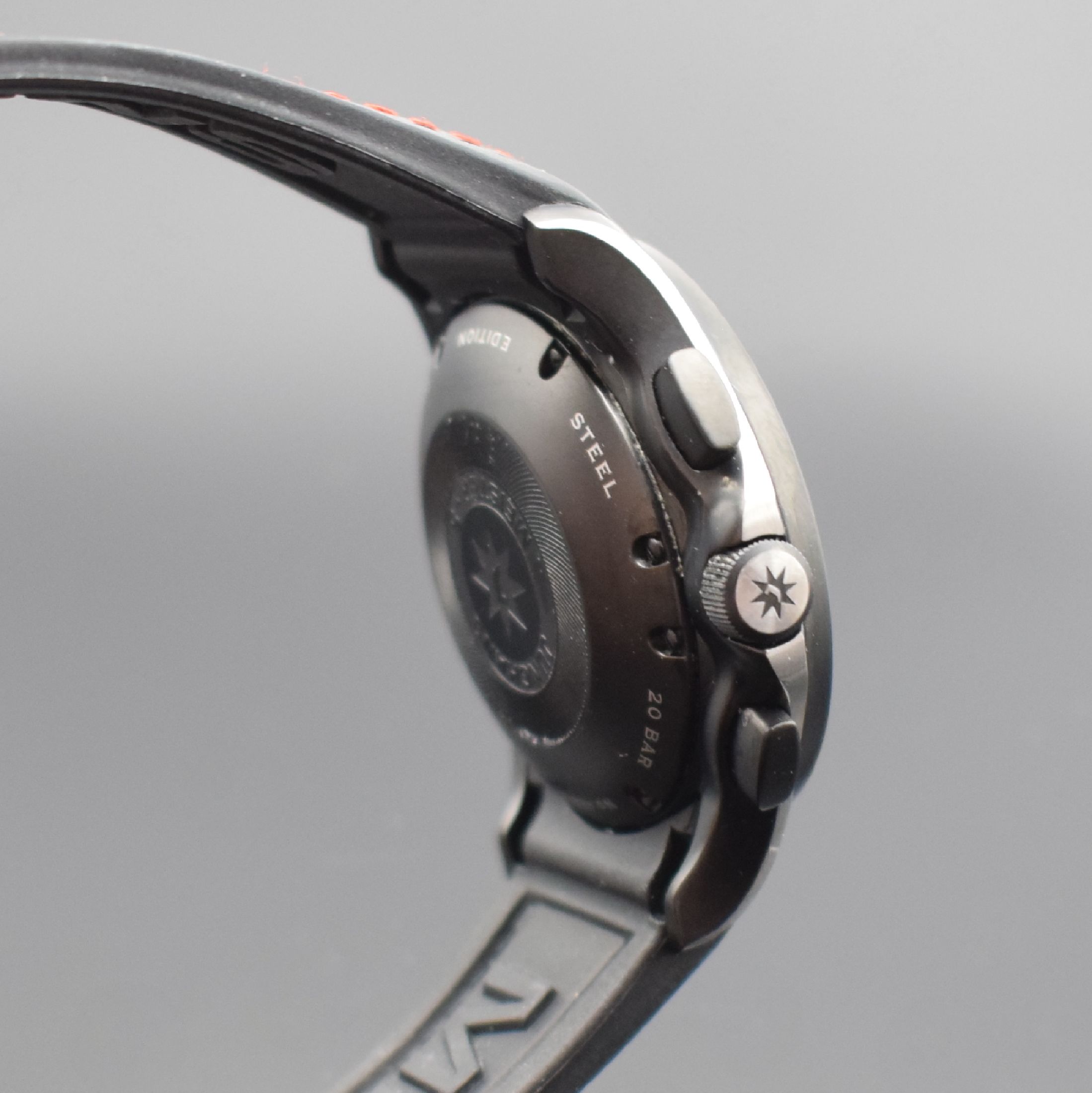 Detail c: JUNGHANS auf 888 Stück limitierter Armbandchronograph Meister S Chronoscope Referenz 027/4025.00, Automatik, PVD beschichtetes Edelstahlgeh. inkl. ...