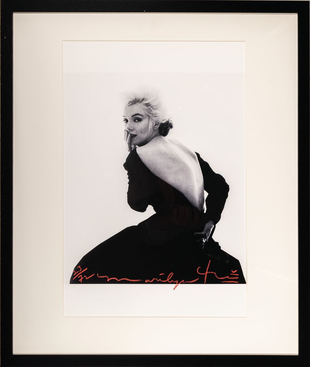 Detail k: Bert Stern, 1929 - 2013 New York, Marilyn in Dior-Dress, Fotografie auf dickem mattem Fotopapier, hochwertiger Pigment-Druck vom Künstler ...