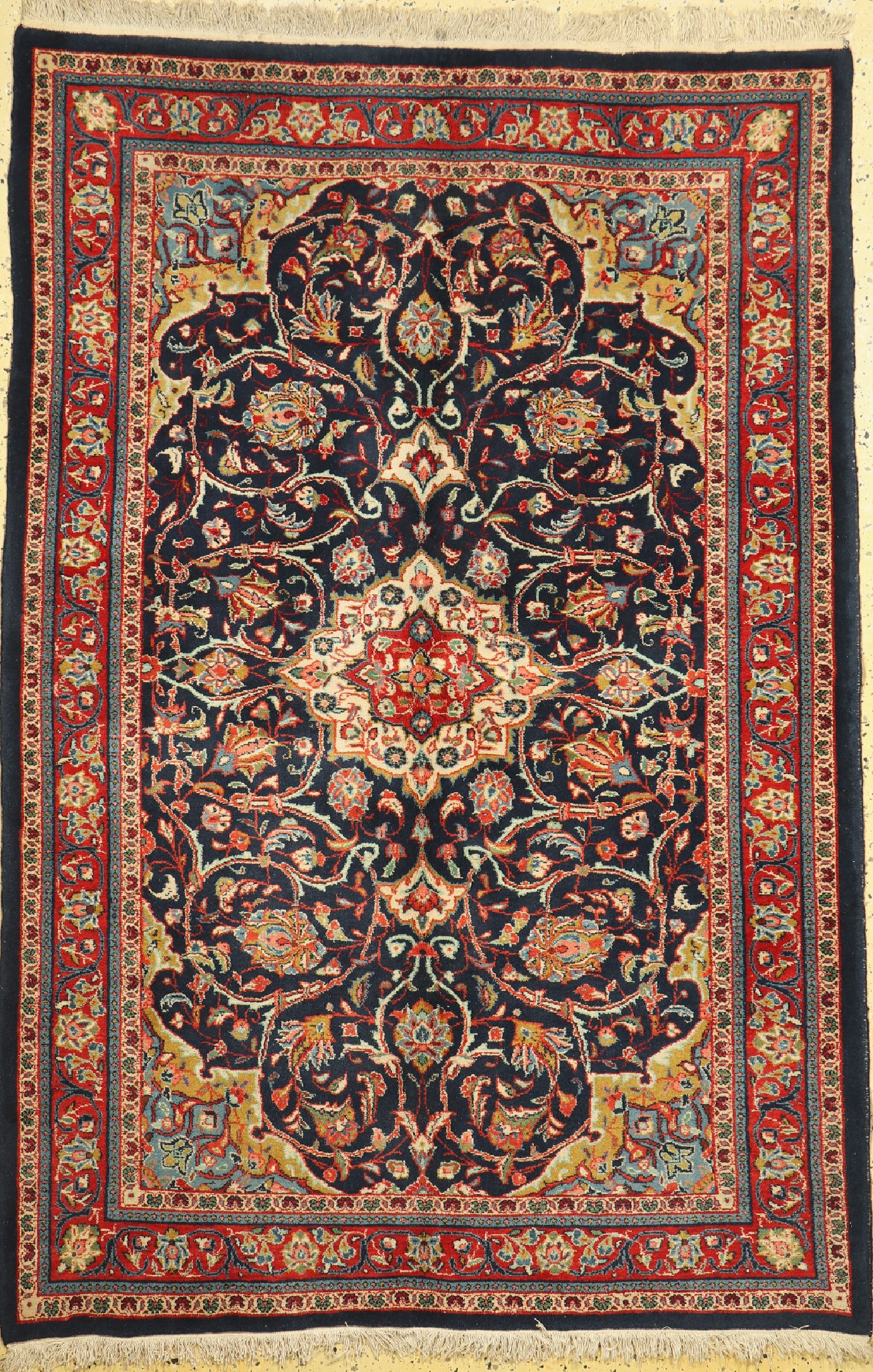 Sarogh alt, Persien, um 1950, Wolle auf Baumwolle, ca. 200 x 135 cm, EHZ: 2