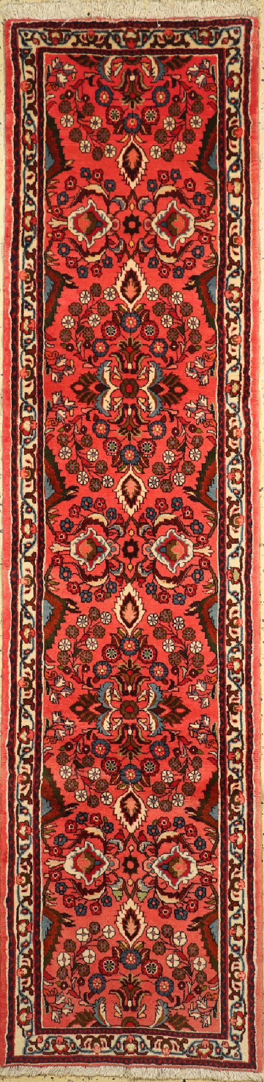 Mehraban, Persien, ca. 40 Jahre, Wolle auf Baumwolle, ca. 308 x 74 cm, EHZ: 1