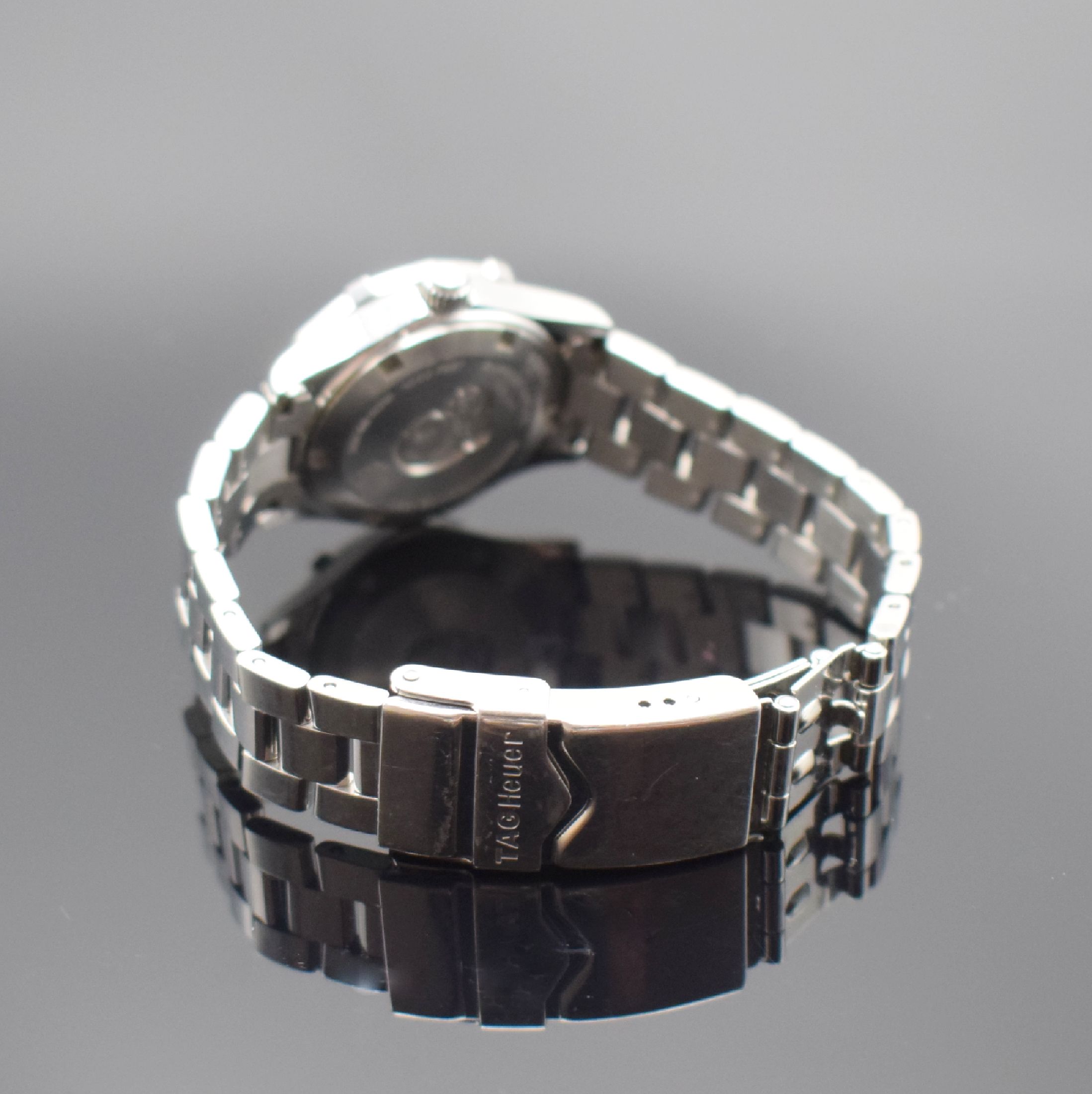 Detail b: TAG HEUER Damenarmbanduhr Aquaracer Lady Referenz WAF1416.BA0813, quarz, Edelstahlgeh. inkl. Gliederband m. Faltschl., eins. drehb. Lünette wie ...