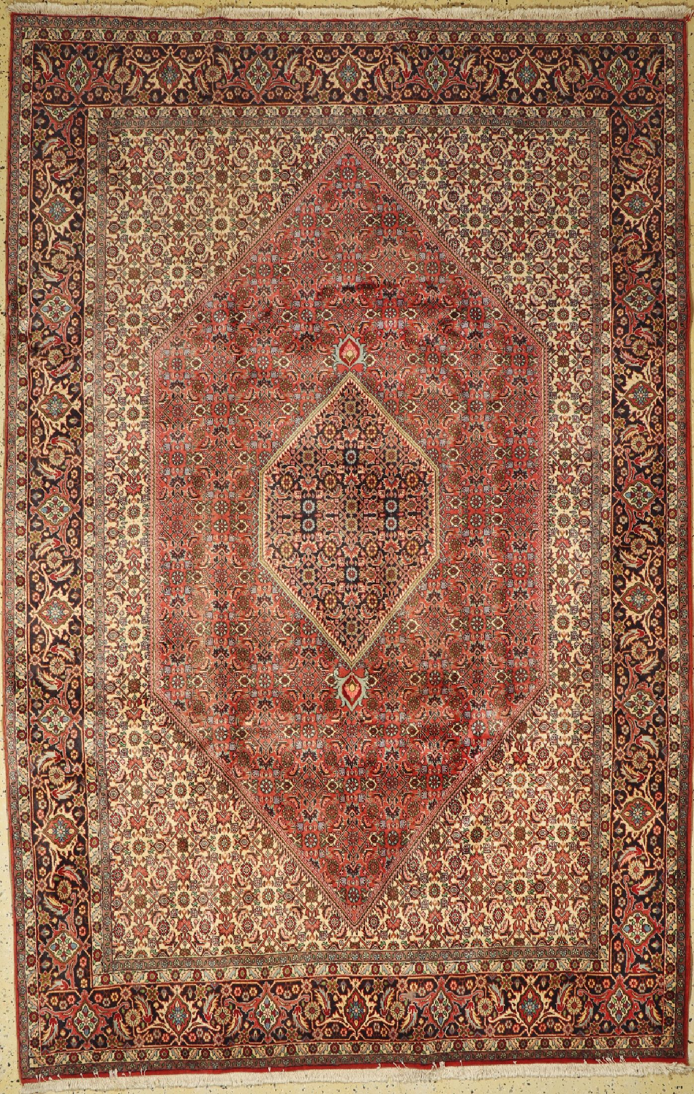 Bidjar, Persien, ca. 30 Jahre, Wolle auf Baumwolle, ca. 311 x 199 cm, EHZ: 1-2