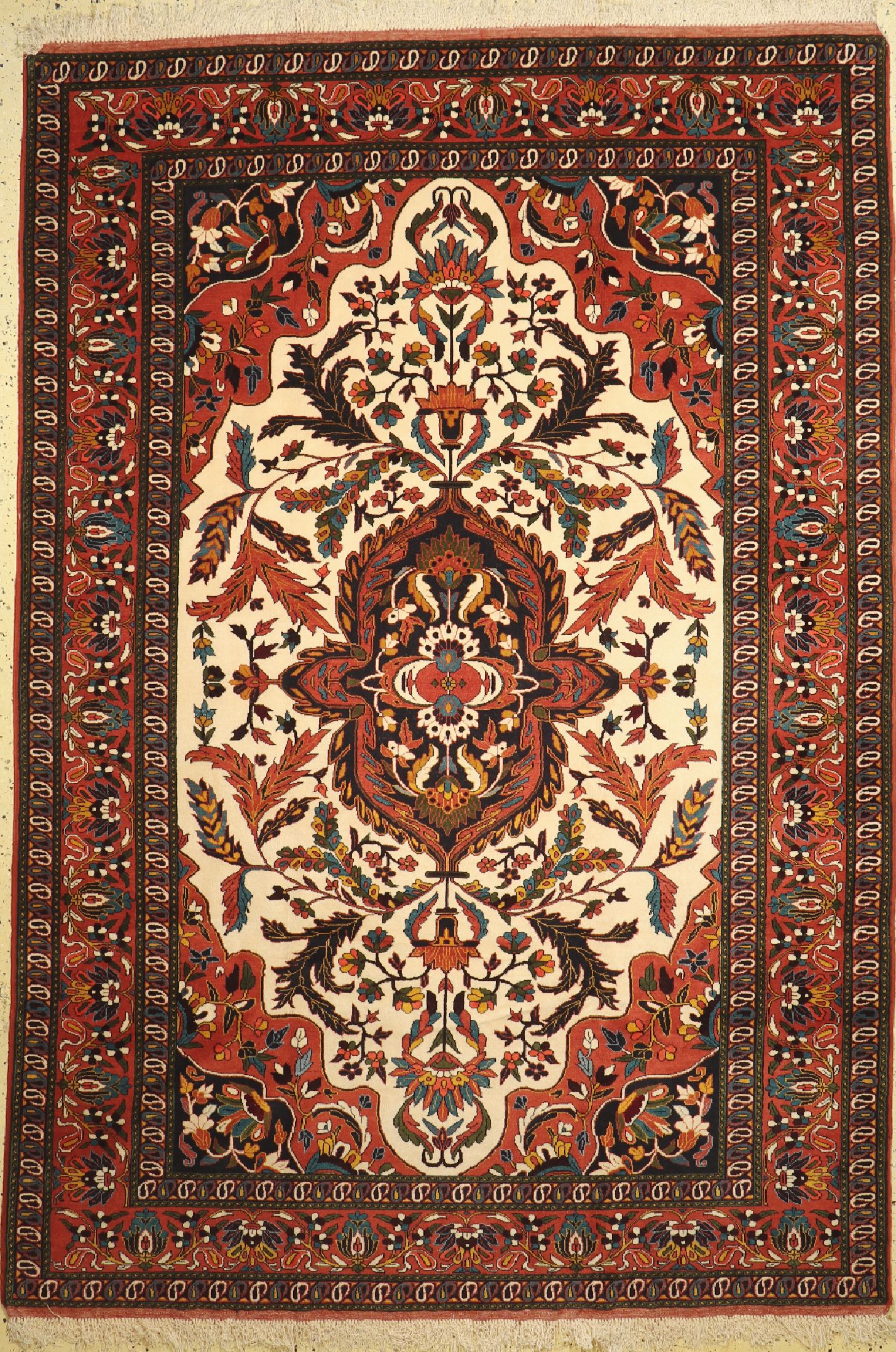 Ghochan, Persien, ca. 50 Jahre, Wolle auf Wolle, ca. 300 x 205 cm, EHZ: 1