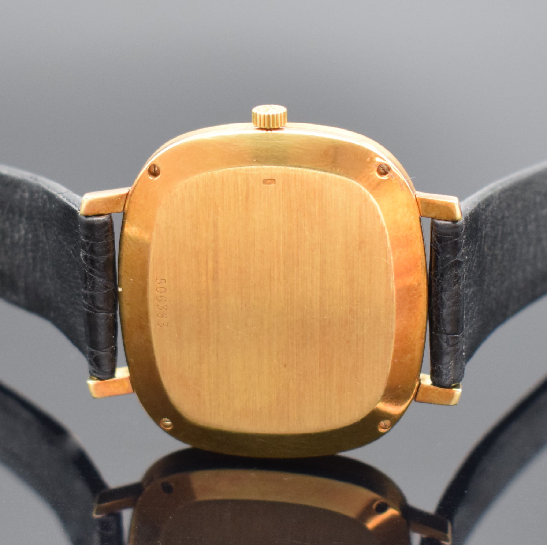 Detail c: VACHERON & CONSTANTIN große, elegante Herrenarmbanduhr in GG 750/000 Referenz 2171 Q, Automatik, Schweiz um 1980, 2-teil., TV- förmiges ...