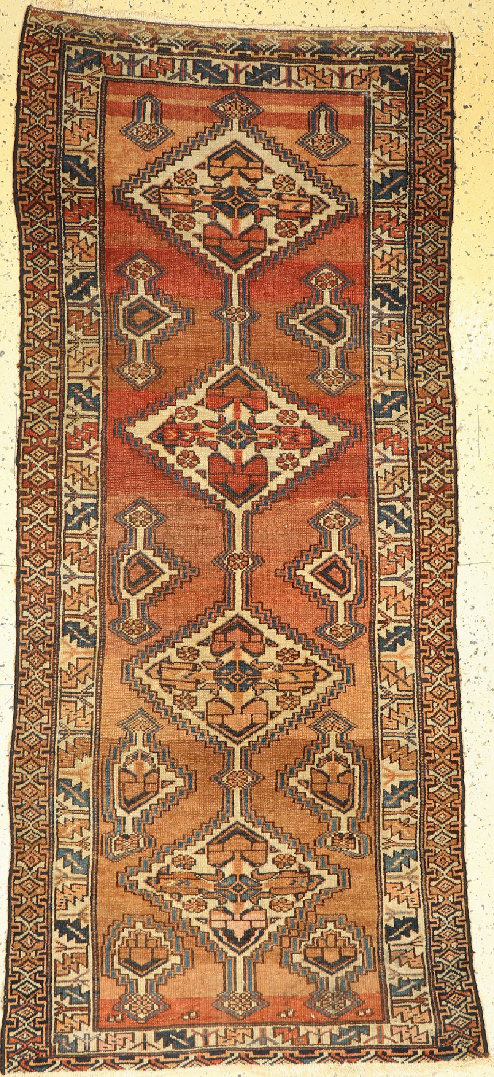 Kordi alt, Persien, um 1900, Wolle auf Baumwolle, ca. 222 x 94 cm, EHZ: 3-4
