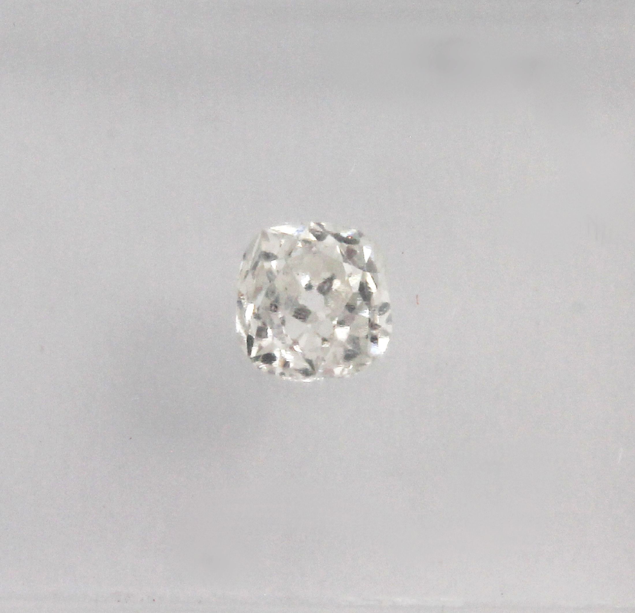 Diamant 0.25 ct feines Weiß G/si 2, verschweißt, IGI Expertise