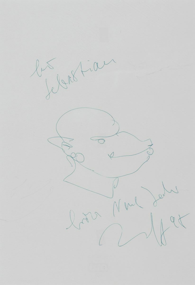 Jörg Immendorff, 1945 Bleckede-2007 Düsseldorf, bekannter deutscher Maler, Grafiker und Bildhauer der modernen Kunst, Meisterschüler von Joseph ...