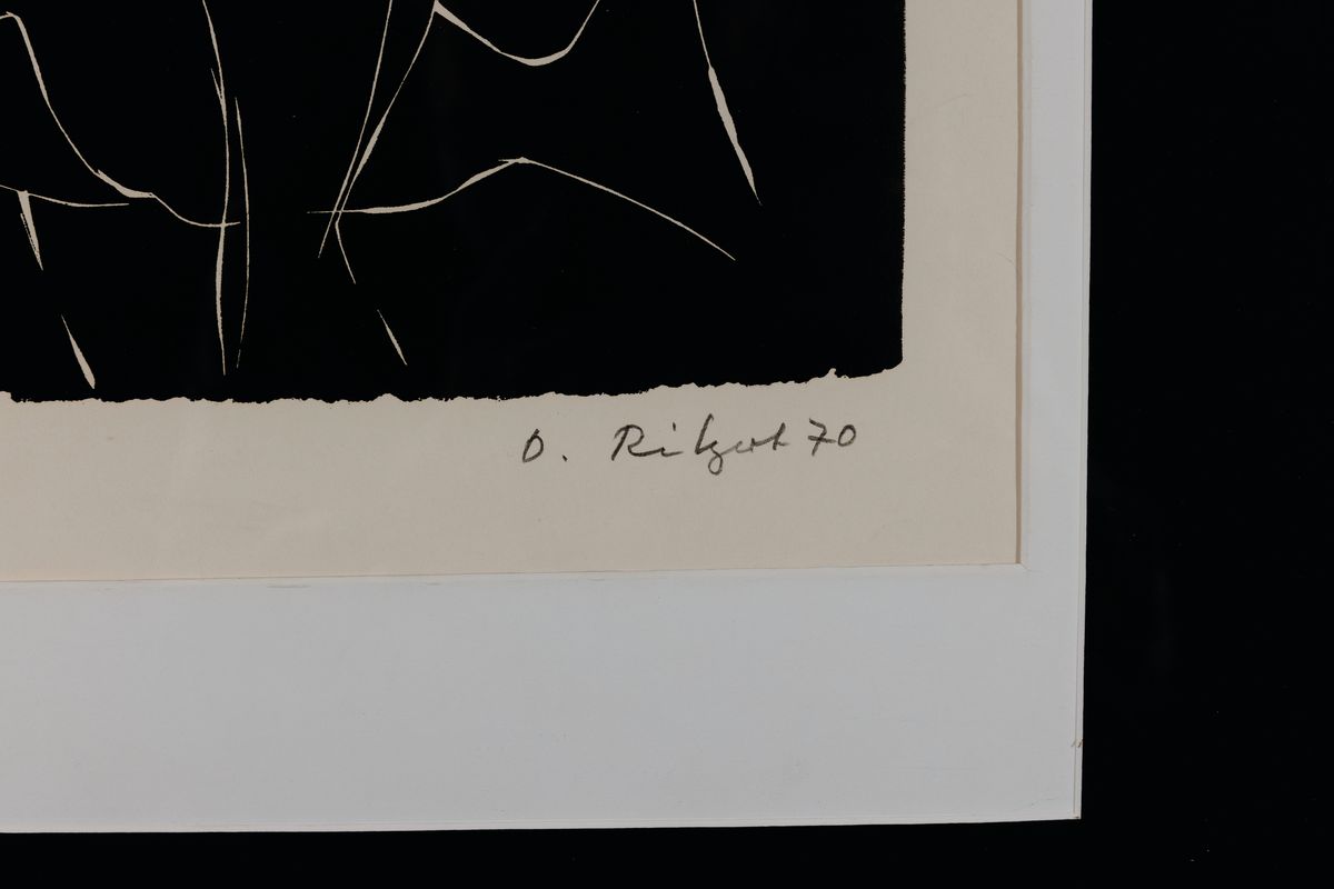 Detail c: Dieter Ritzert, 1927 Kamen-1987 Rüsselsheim,Meisterschüler von Prof. Georg Meistermann am Städel in Frankfurt, 1962 Stipendium Villa Massimo Rom, ...