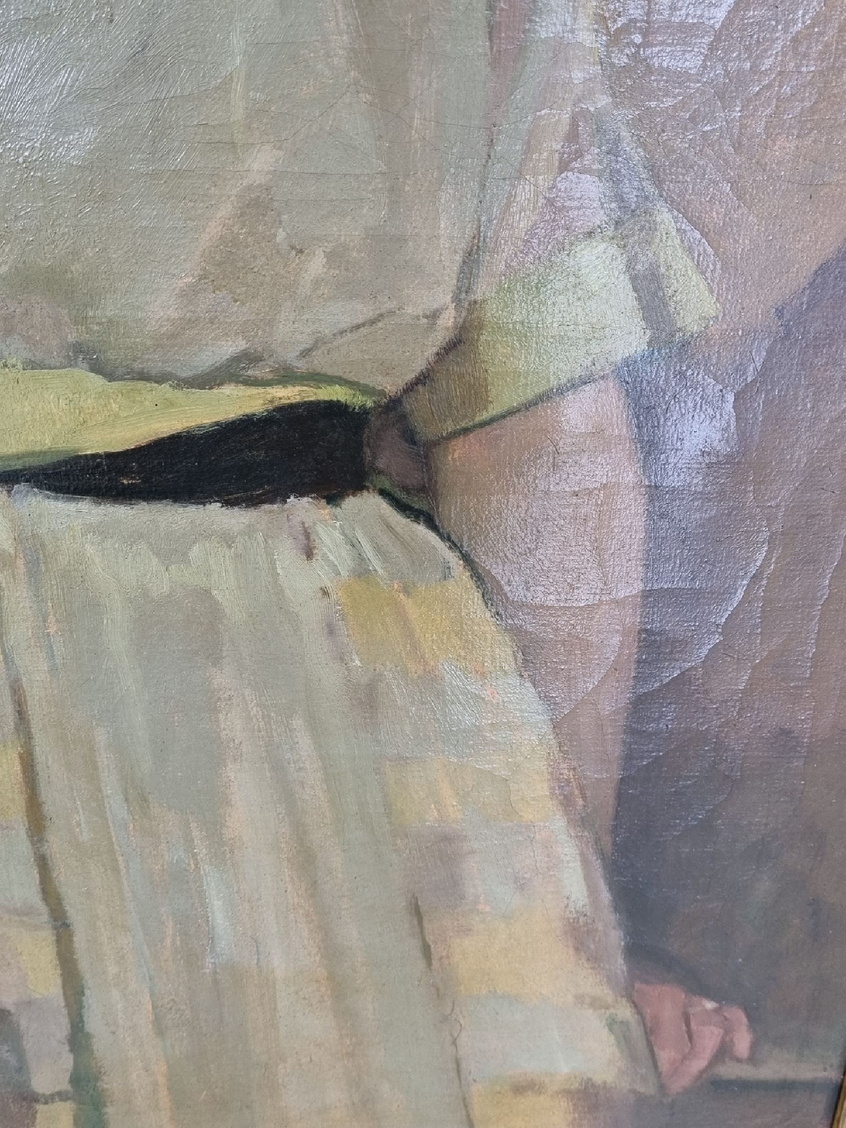 Detail c: Paul Bürck, 1878 Straßburg/Elsass-1947 München, Gründungsmitglied der Darmstädter Künstlerkolonie, Grand Prix auf der Weltausst. 1904 in ...